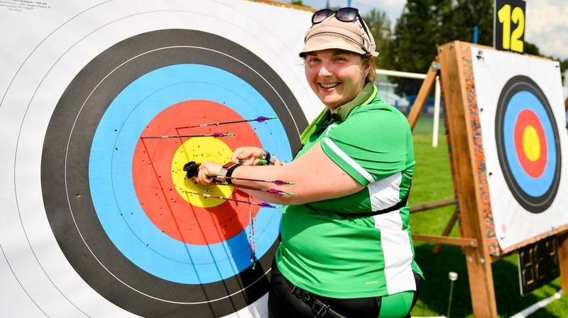 Maeve Reidy was on target on day one