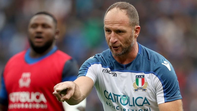 Mike Catt has been working with Conor O'Shea in Italy
