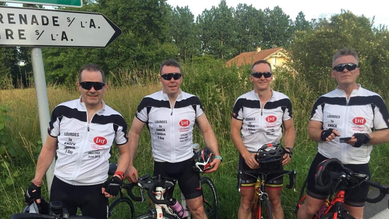 (L-R) Jonathon Verry, Gary Bigley, Maurice Dore and Alan Heaney