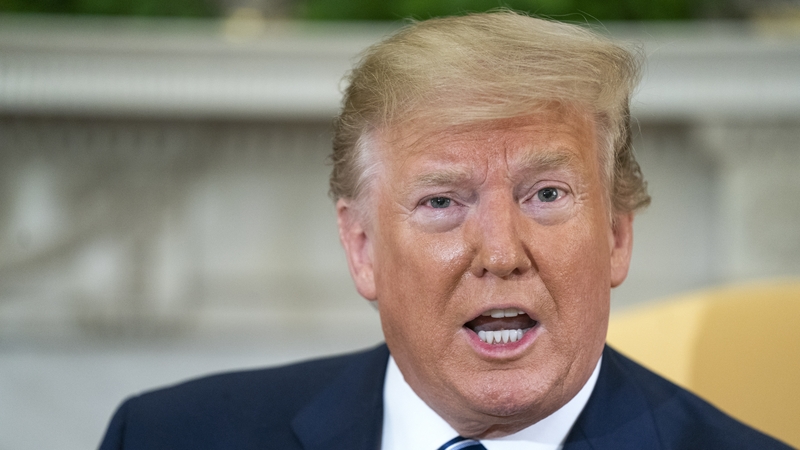 Donald Trump yesterday signed an executive order imposing sanctions