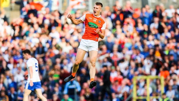 Rian O'Neill hit 2-01 against Monaghan in Clones