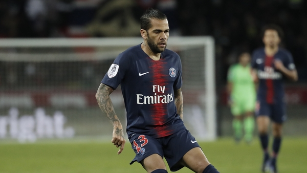 Alves's time in Paris is coming to an end