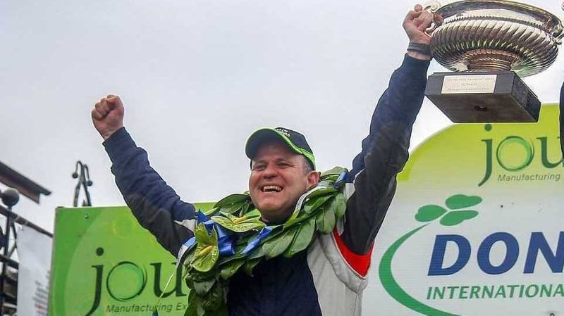 Manus Kelly, who was killed whilst taking part in the Donegal International Rally