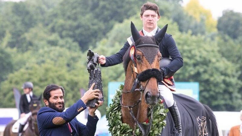 Michael Pender made history this afternoon. Pictures: Emily Gailey