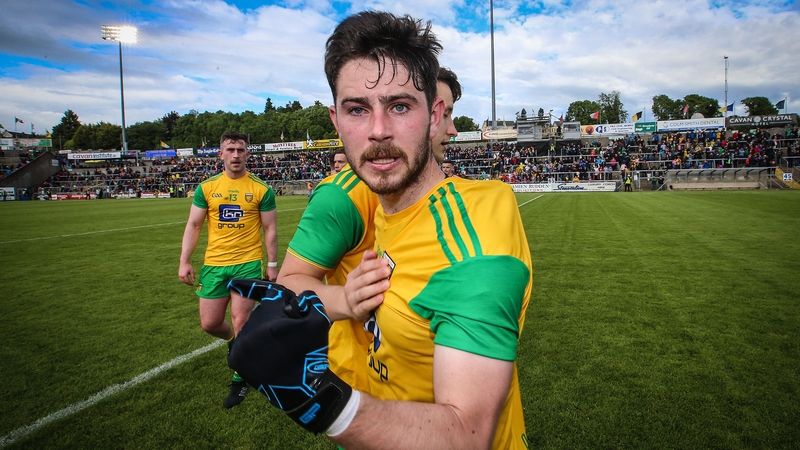 McHugh celebrates after the final whistle