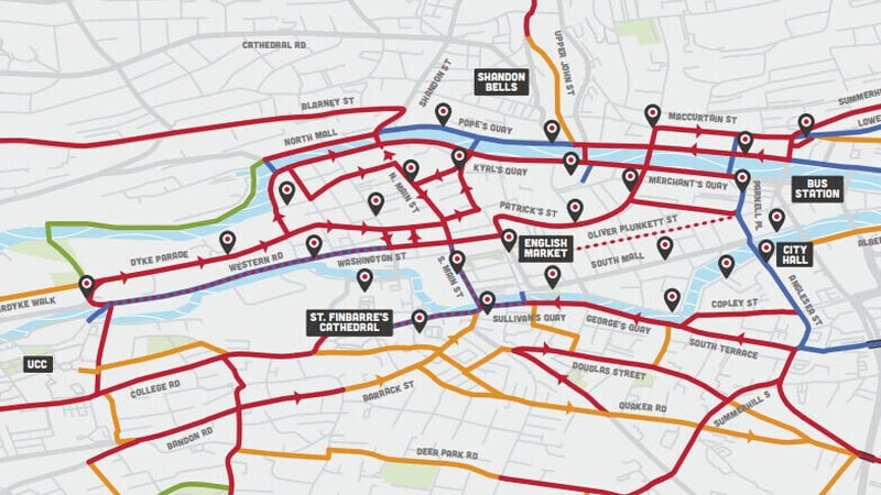 The routes were suggested by regular cyclists based on segregation, quality and connectedness