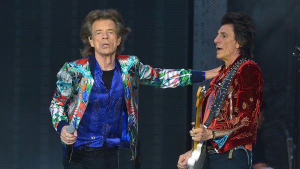 Mick Jagger and Ronnie Wood