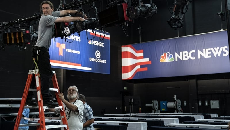 The first of the two ten-person debates takes place in Miami tonight