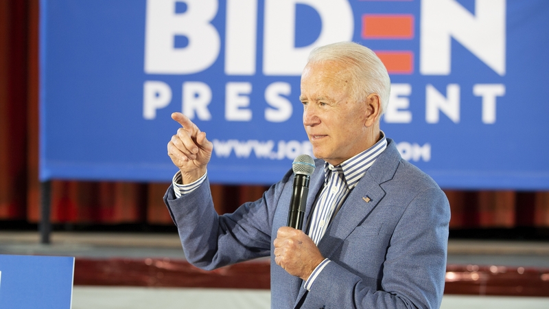 US Democratic presidential contender, Joe Biden, says Donald Trump is trying to smear him and his son