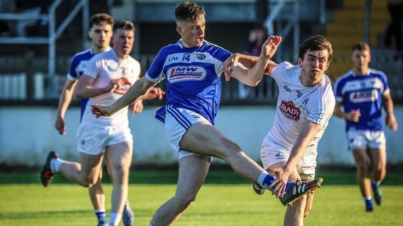 Diarmuid Whelan hit 0-10 for the winners (Image courtesy of laoistoday.ie)