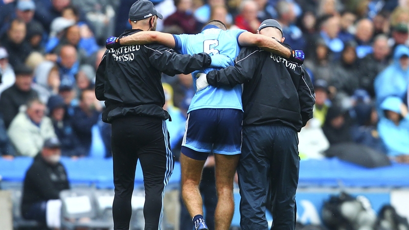 It was feared James McCarthy suffered a long-term injury in the Leinster final defeat of Metah