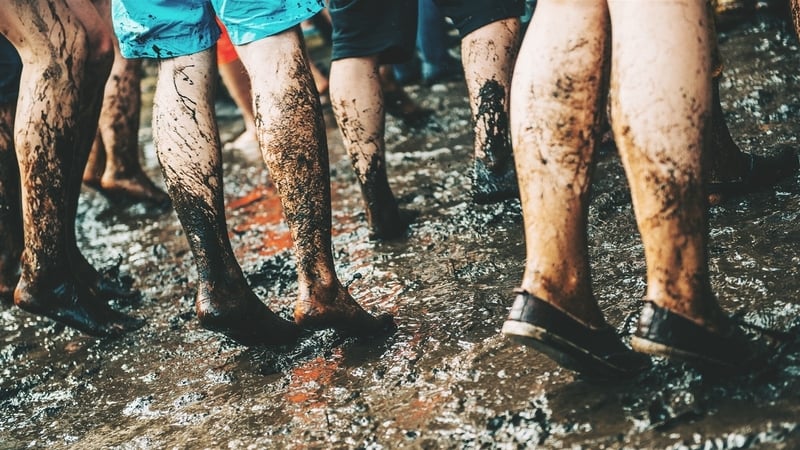 It's festival season, and time to get mucky. Photo: Getty