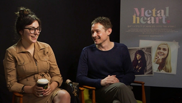 Jordanne Jones with Metal Heart director Hugh O'Conor - "Go on a journey with yourself"