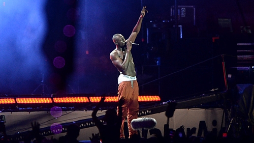 Stormzy headlined the Friday night of Glastonbury