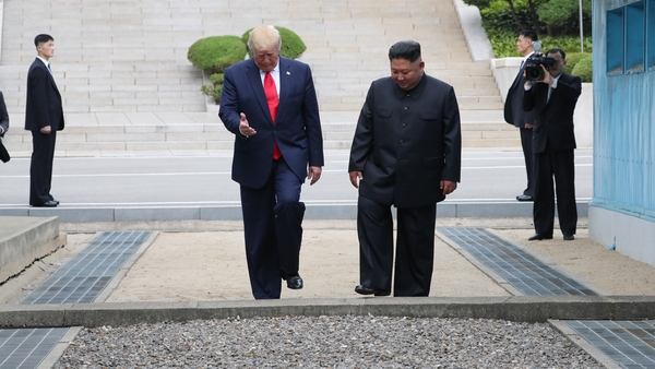 The pair met after Donald Trump reached out to the North Korean leader on twitter