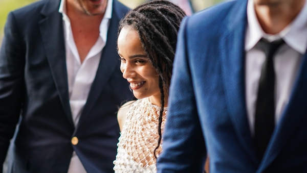 Zoe Kravitz in Paris ahead of her wedding to Karl Glusman