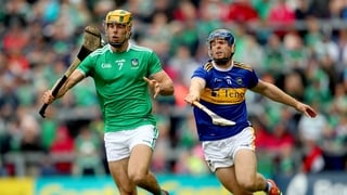 Limerick's Dan Morrissey and Jason Forde of Tipperary