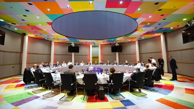 The leaders meeting tonight for negotiations on the top job