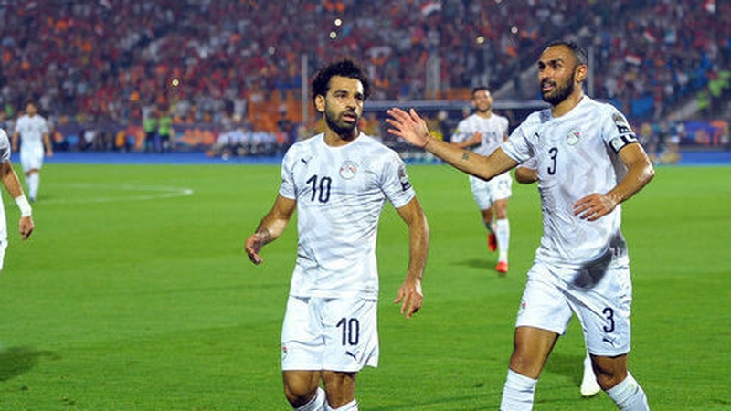 Mo Salah opened the scoring for Egypt