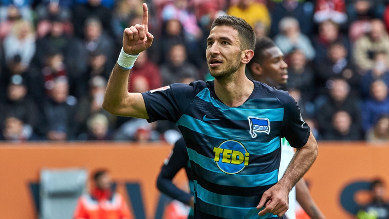 Grujic made 23 appearances for the Bundesliga club, scoring five goals