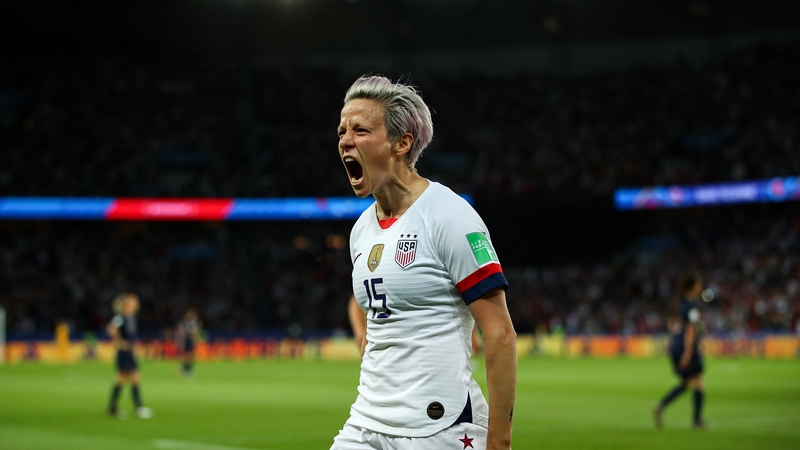 Megan Rapinoe is the Sports Illustrated's Sportsperson of the Year