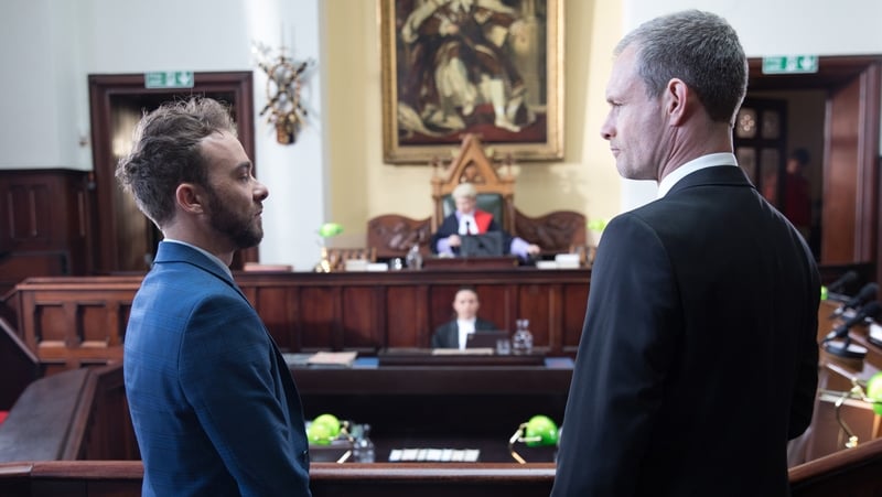 Ben Price (right) with Jack P Shepherd - "It's essential when you are going for it, you go for it"