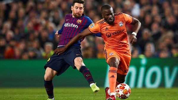 Tanguy Ndombele in action