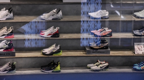 The sportswear giant has invested in selling more through its own sales channels, including stores and online