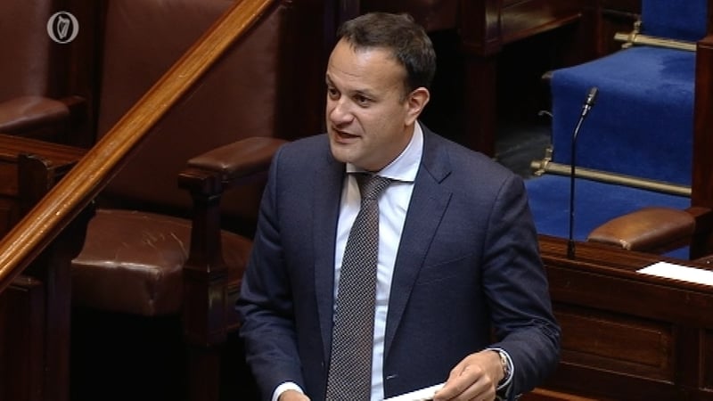 Leo Varadkar compared Micheál Martin to a priest who sins