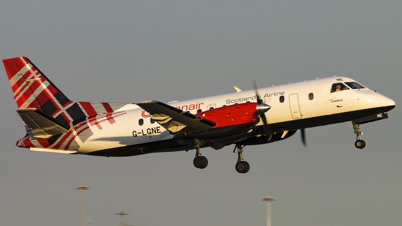 The three routes to and from Carlisle Lake District Airport will be operated by the 33-seat Saab 340B plane