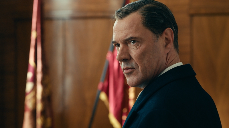 Sebastian Koch plays an SS stage baddie with cold steel in Never Look Away