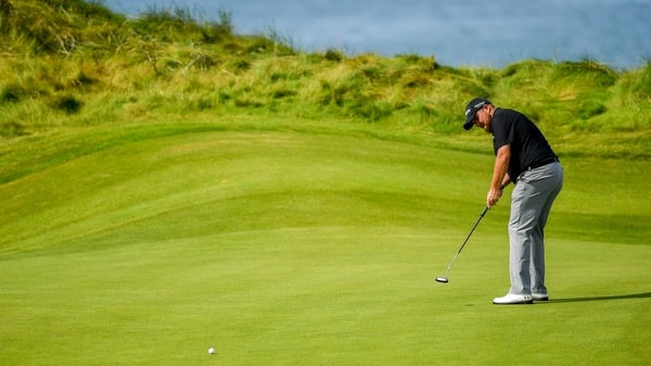 Shane Lowry is one shot off the clubhouse lead