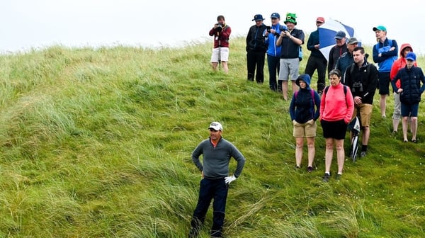 Harrington was unable to replicate his form from day one at the Irish Open