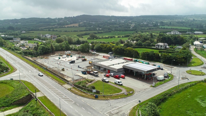The proposed motorway plaza which will be located at Junction 17 on the M7