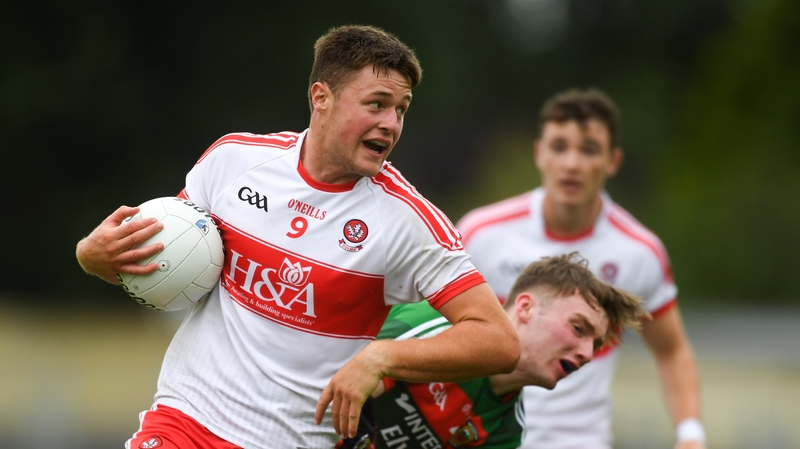Dara Rafferty nabbed a goal for Derry to help them over the line
