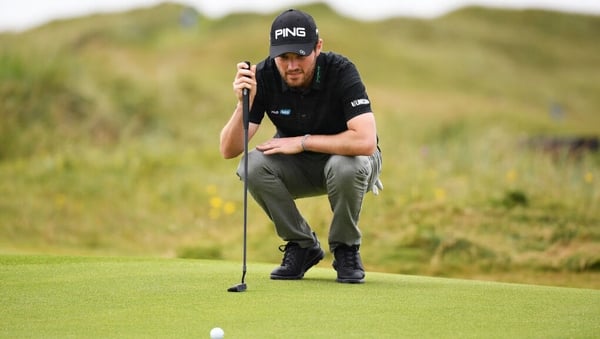Cormac Sharvin carded a third round 66 in Lahinch