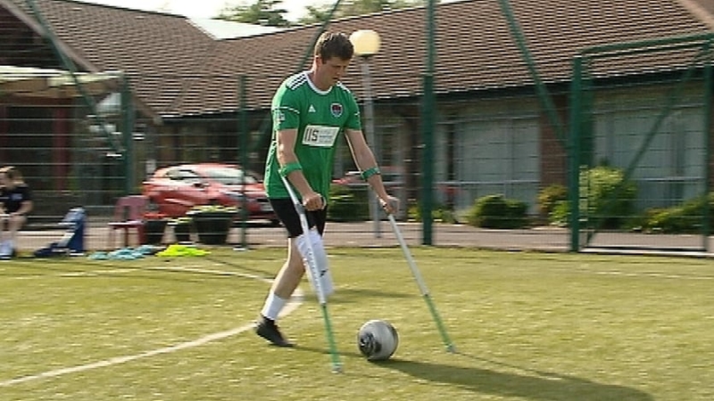 The Irish Amputee Football Association was set up in April 2011 and last year a national amputee football league was launched