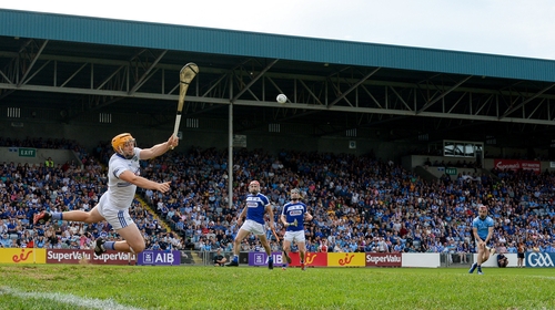 Rowland saves a shot from Danny Sutcliffe