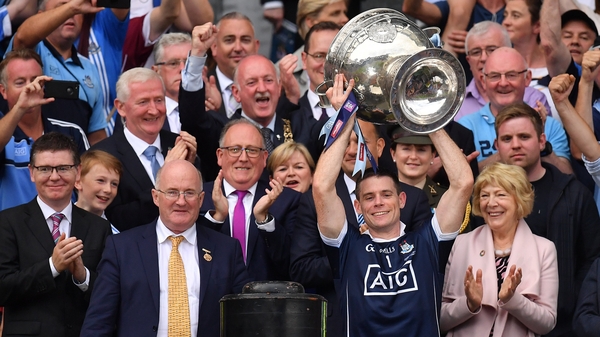 Dublin captain Stephen Cluxton lifts Sam again