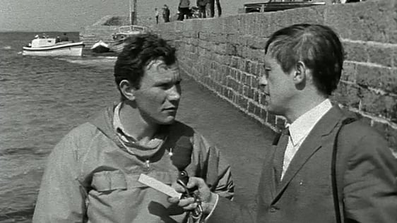 Tom McClean and Kevin Healy at Blacksod Bay in Mayo (1969)