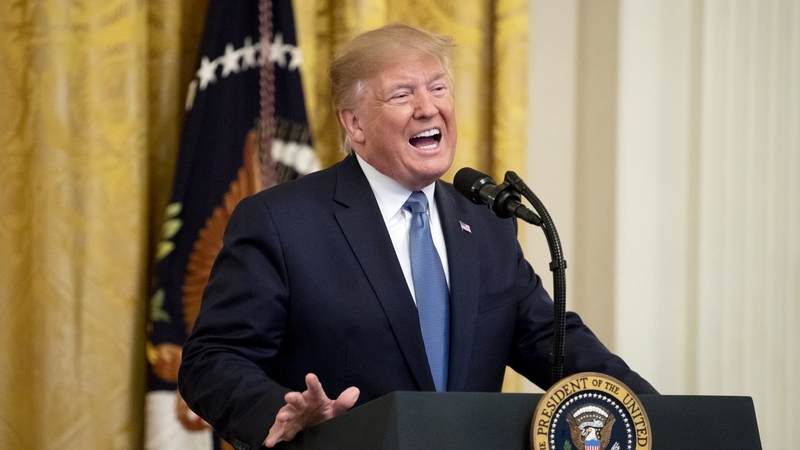 Donald Trump did not mention climate change in his speech