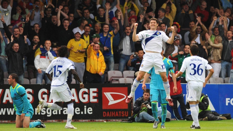 Dynamo Kiev broke Drogheda United's hearts back in 2008