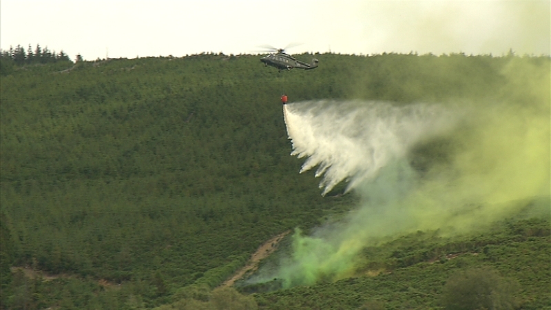 The Air Corps has said it monitors the threat levels for forest and gorse fires