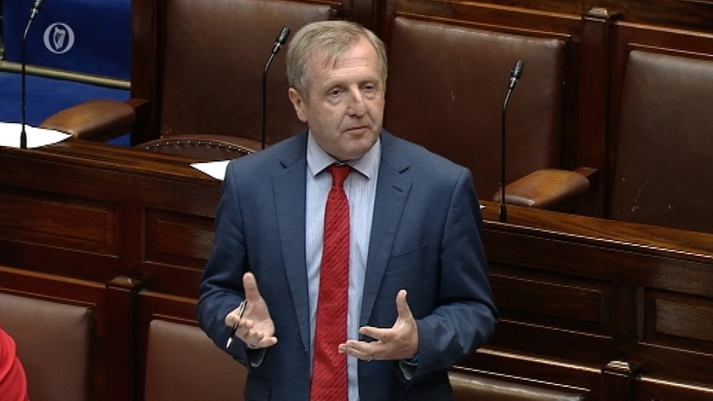 Minister Michael Creed said that 99,000 tonnes of beef coming from South America was a concern