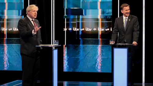 The debate was the only head-to-head debate between Boris Johnson and Jeremy Hunt