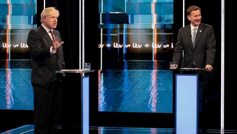 The debate was the only head-to-head debate between Boris Johnson and Jeremy Hunt