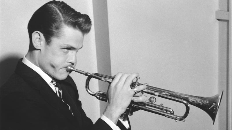 Chet Baker in the mid-fifties