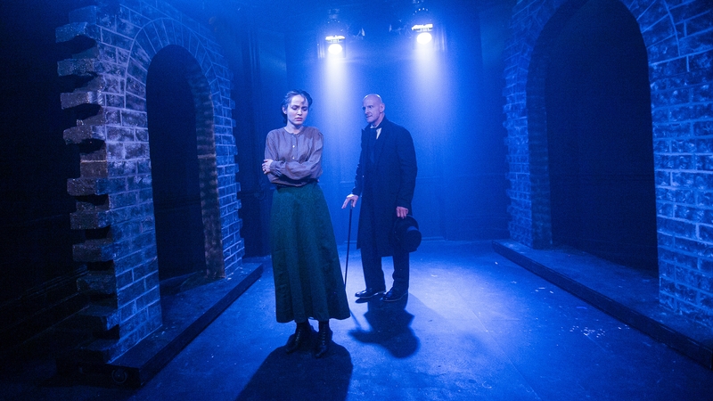 Jemima Watling as Eliza Medhurst and Toby Wynn-Davies as Chandos Bellingham in Phil Willmott's 2019 production of After Dark at London's Finborough Theatre. Photo: Sheila Burnett