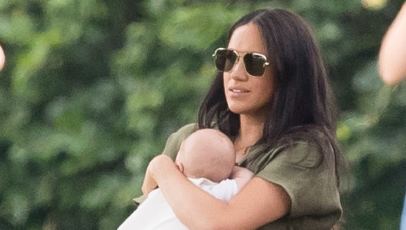 Meghan's look was chic and minimalist. Photo: Getty