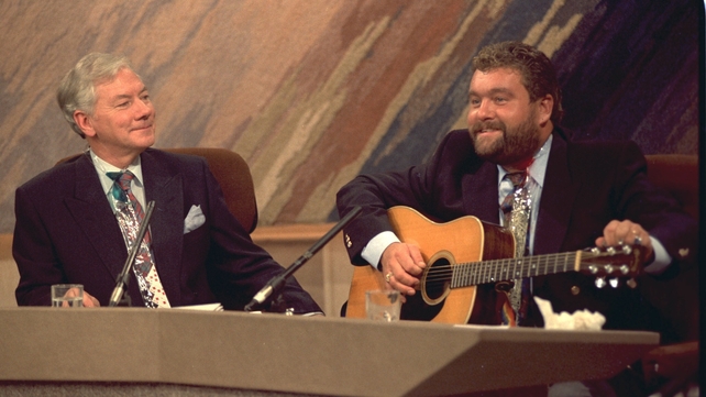1990: Gay Byrne and Brendan Grace